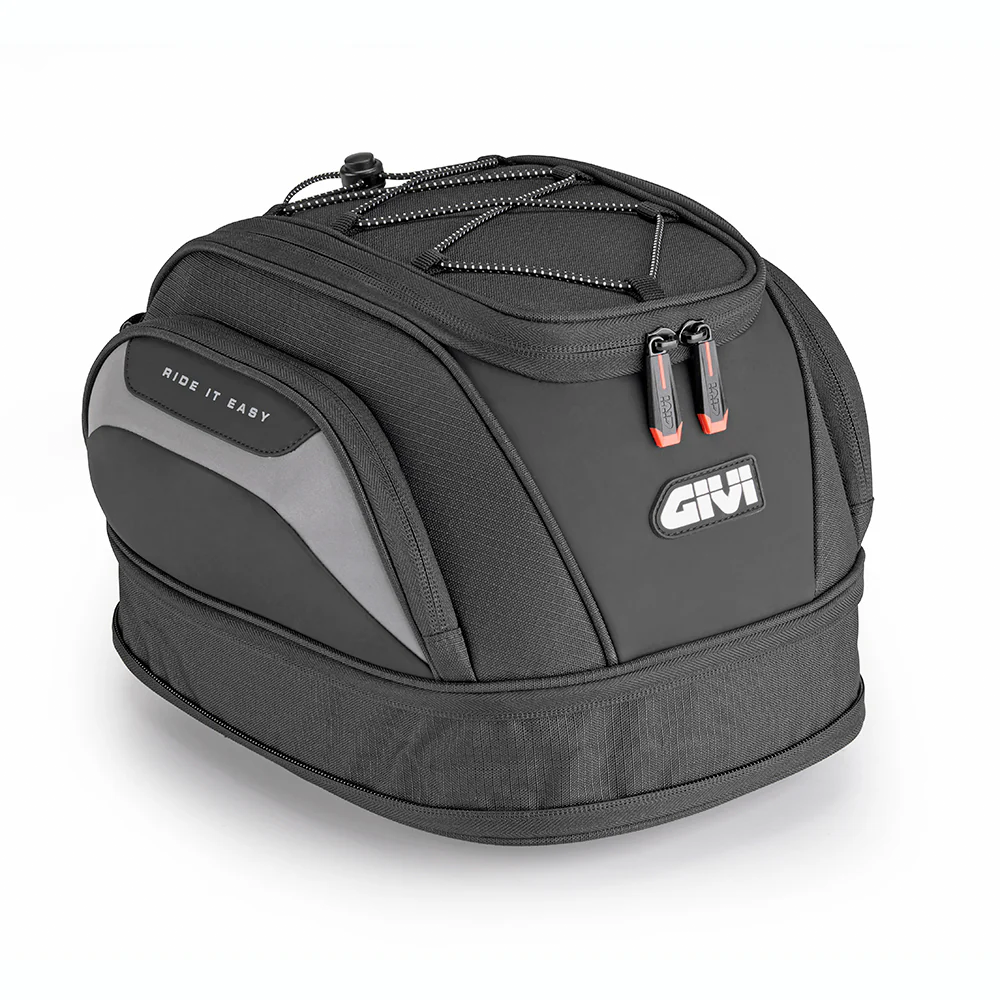 GIVI EASY07 Tanklock Easy Tank Bag Seatlock Bag 14L for Motorcycle Touring and Enduro