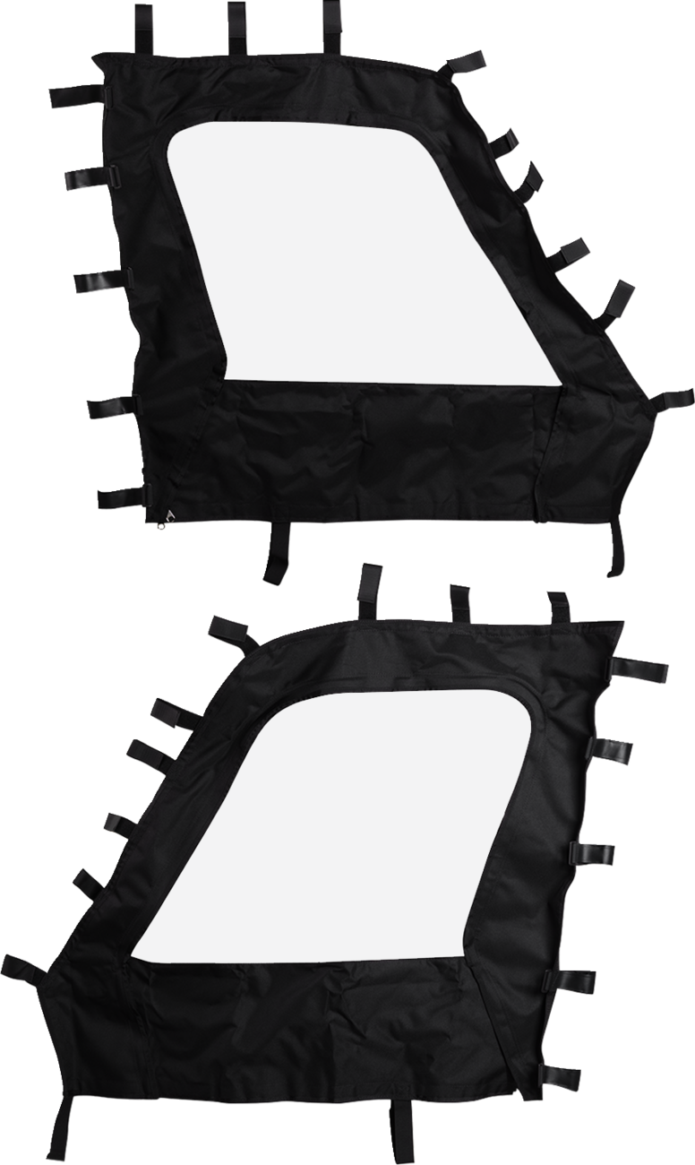 MOOSE OFFROAD Kawasaki Mule 2016-2025 PROFXSE-11 Side Enclosure in Black