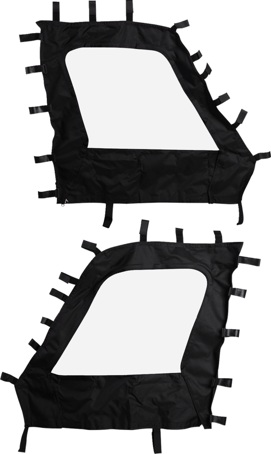 MOOSE OFFROAD Kawasaki Mule 2016-2025 PROFXSE-11 Side Enclosure in Black