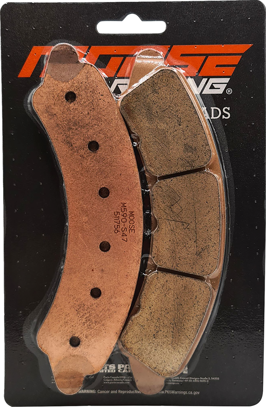 Moose Offroad Front Brake Pad M590-S47 for Polaris RZR