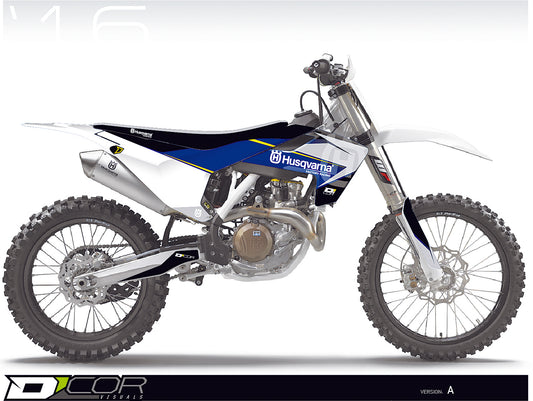 D-COR COMPLETE GRAPHIC KIT WHITE