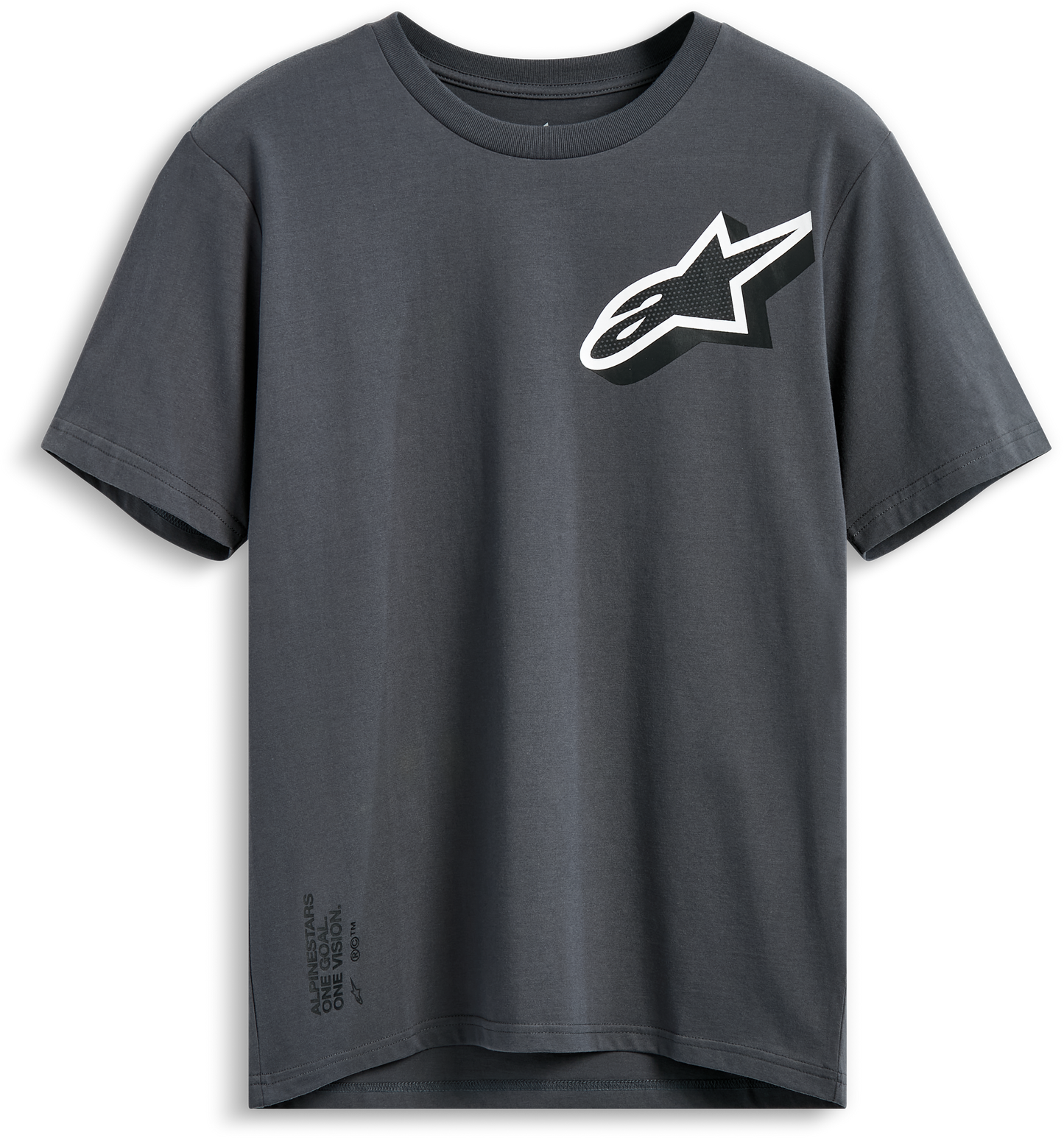 ALPINESTARS SHADED SS CSF TEE CHARCOAL LG