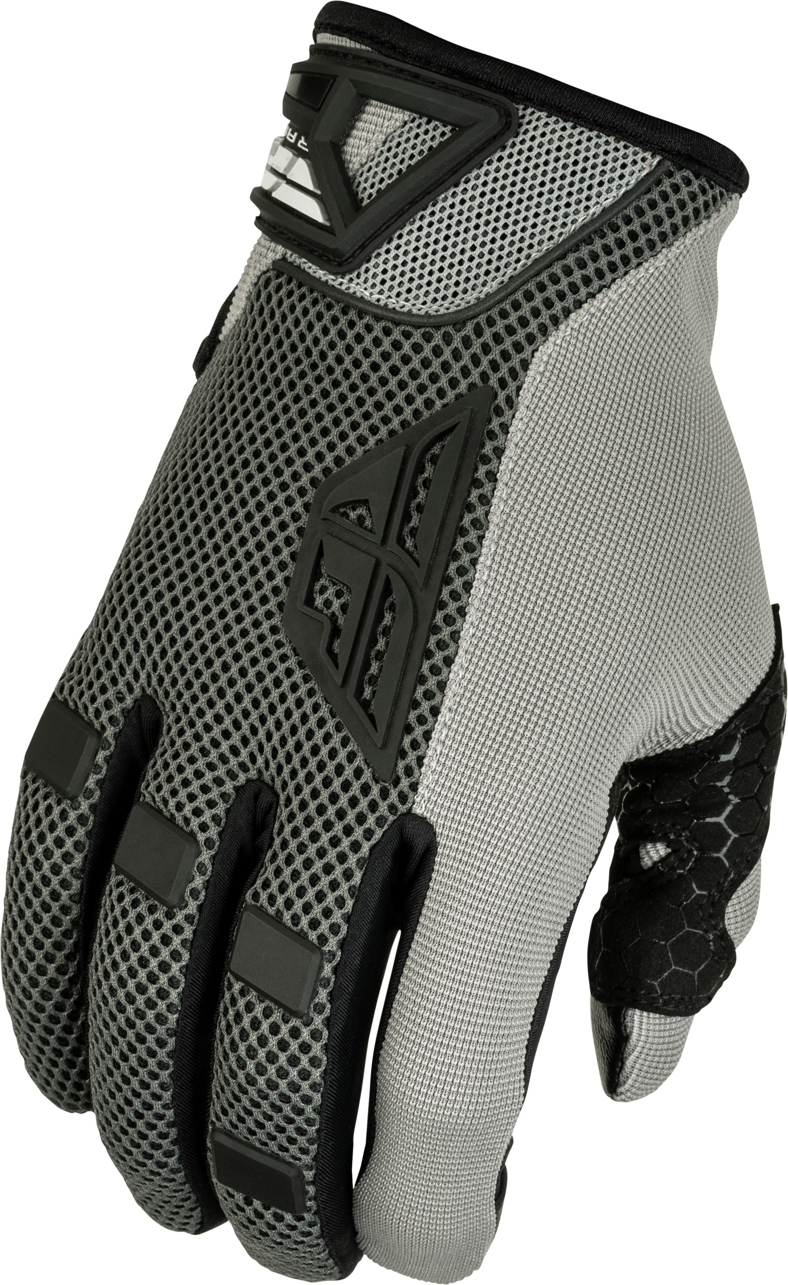 Fly Racing Coolpro Gloves Grey Large - Enhanced Grip and Comfort