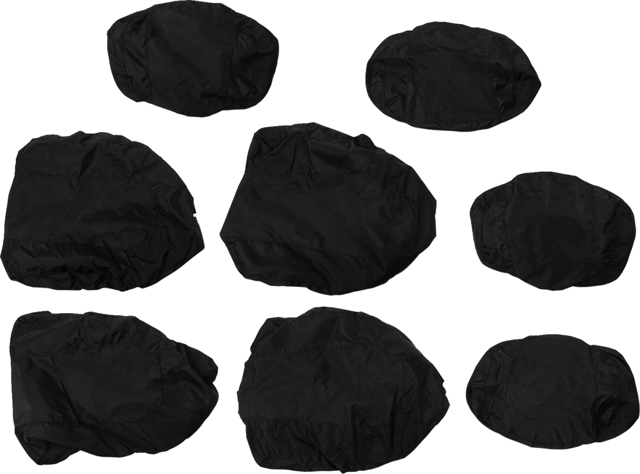 Moose Offroad RZR 4 Seat Cover - Black (Part Number: PRZR4BS-11)