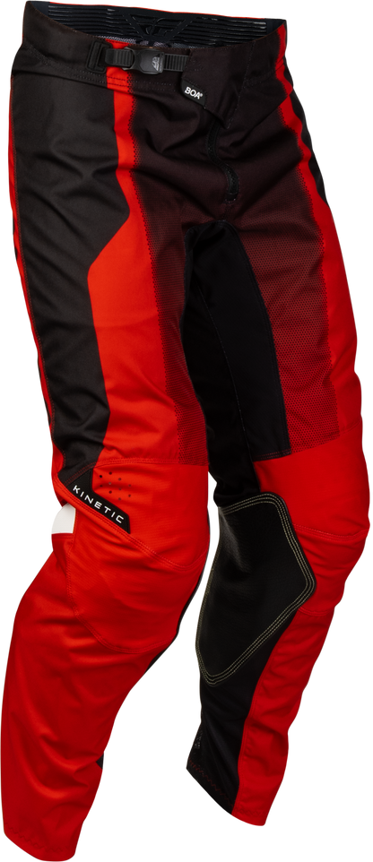 Kinetic Fade Pants Red/Black/White Sz 34