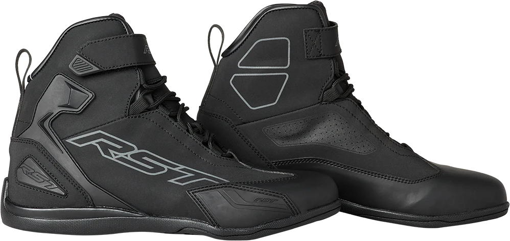 RST Sabre Moto CE Waterproof Work Shoe Black Size 10