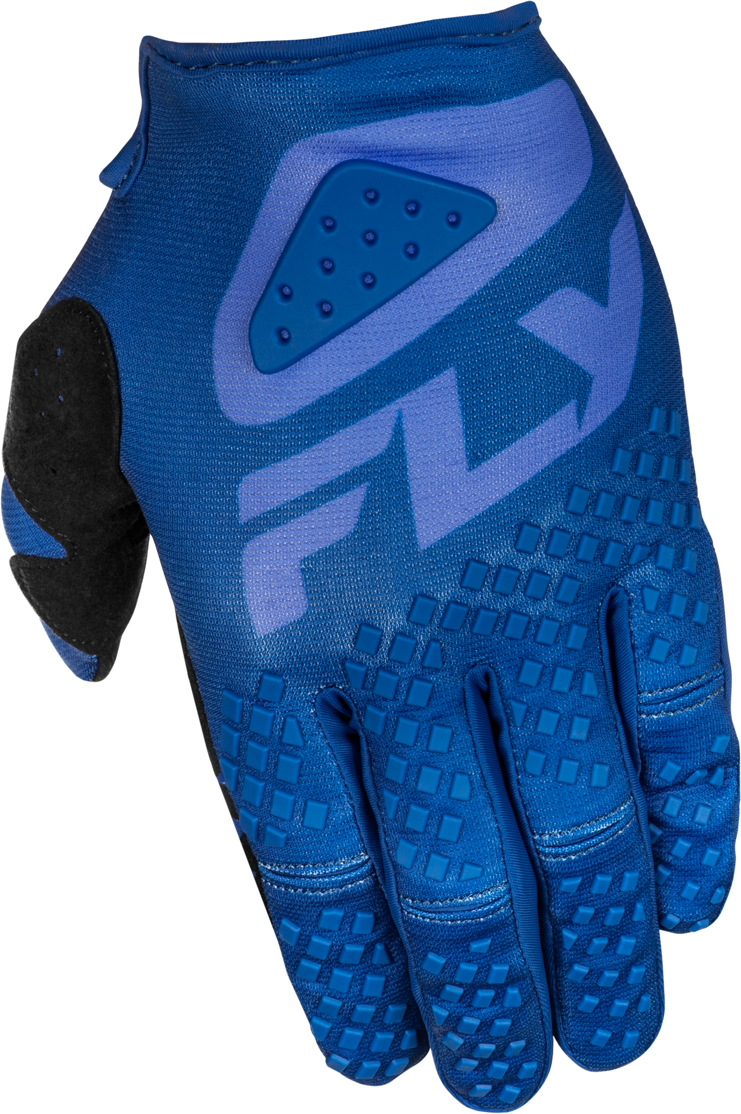 Fly Racing Kinetic Sym Gloves Ultramarine/Dark Blue Part 378-4133X