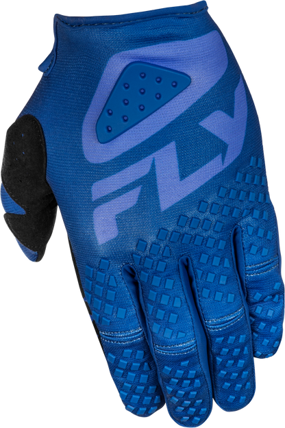 Fly Racing Kinetic Sym Gloves Ultramarine/Dark Blue Part 378-4133X