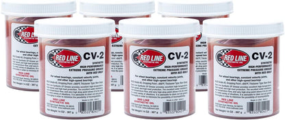 Red Line Synthetic Oil CV-2 Grease with Moly 14 oz Jar 80401