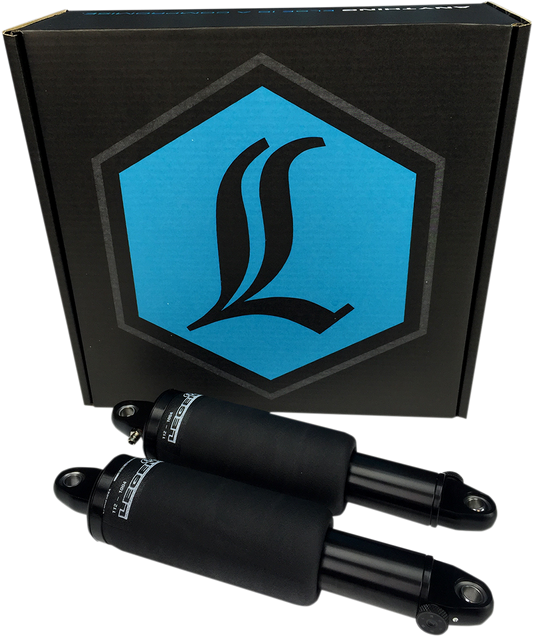 Legend Suspension AIR-A FL Adjustable Air Suspension System for FLTRX with Black Handlebar Control - Part Number 1311-0151