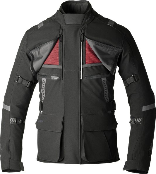 RST PS Vulcan CE Jacket Black Textile 3XL - Motorcycle Protective Gear