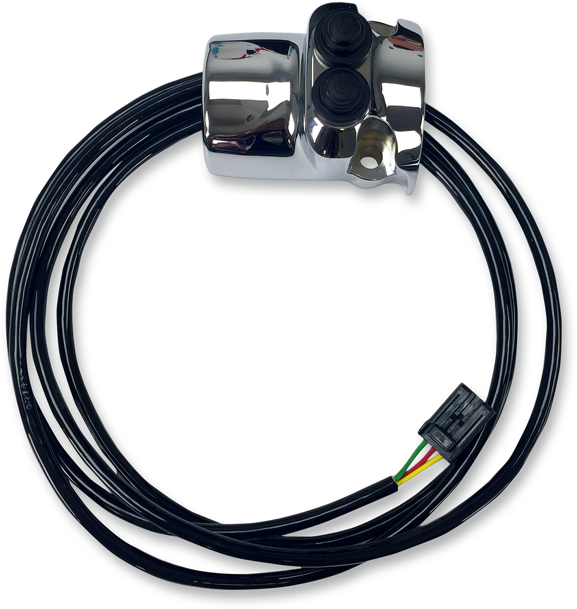 LEGEND SUSPENSION Chrome Handlebar Mounted Control Assembly for Road Glide - Part 2106-0406