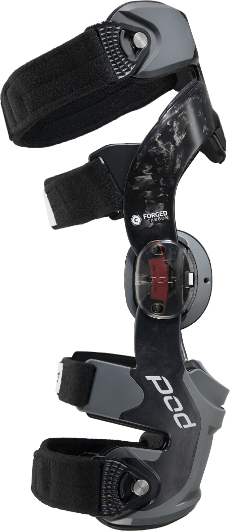 POD K8 3.0 Knee Brace Carbon Right Middle - Advanced Carbon/Graphite Support