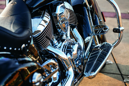 Kuryakyn Spear Brake Pedal Pad for 2014-2023 Indian Motorcycle Models Chrome