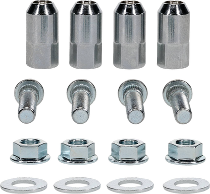 MOOSE OFFROAD Wheel Stud and Nut Kit for Polaris - Part Number 85-1127
