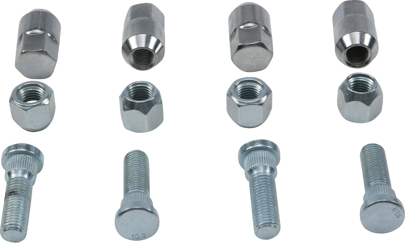 MOOSE OFFROAD Wheel Stud and Nut Kit for Polaris Ranger 570/900 and RZR 900 - Part 85-1129