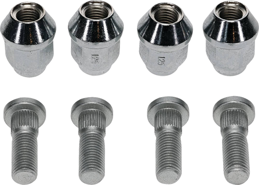 MOOSE OFFROAD Wheel Stud and Nut Kit for KingQuad 400/500/750 - Front and Rear, Part 85-1146