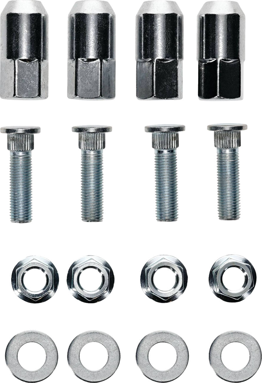 MOOSE OFFROAD Wheel Stud and Nut Kit for Polaris - Part Number 85-1127