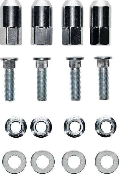 MOOSE OFFROAD Wheel Stud and Nut Kit for Polaris - Part Number 85-1127