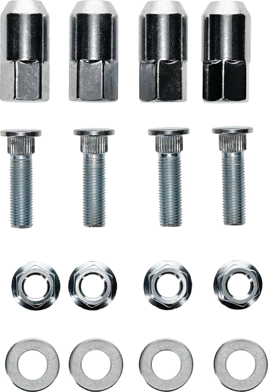 MOOSE OFFROAD Wheel Stud and Nut Kit for Polaris - Part Number 85-1127