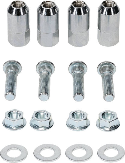 MOOSE OFFROAD Wheel Stud and Nut Kit for Polaris - Part Number 85-1127