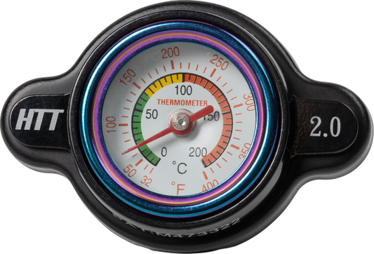 MOOSE OFFROAD Radiator Cap with Temperature Gauge - 1.8 Bar I15-6202B