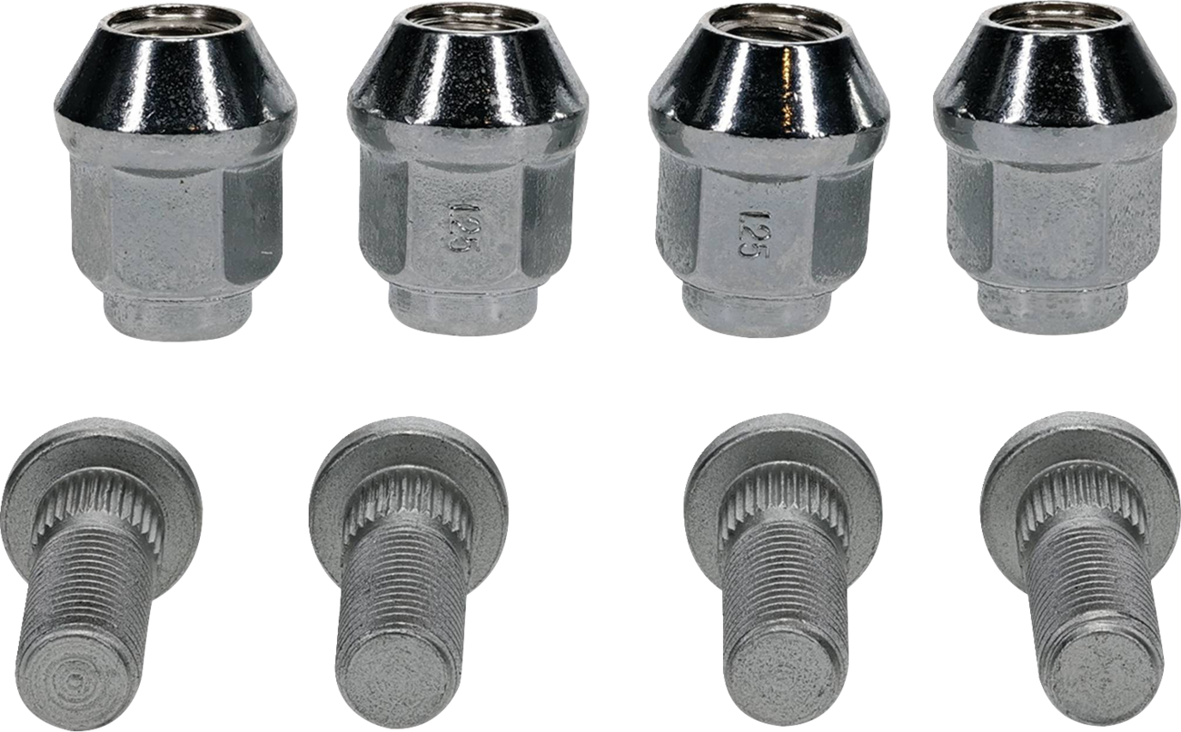 MOOSE OFFROAD Wheel Stud and Nut Kit for KingQuad 400/500/750 - Front and Rear, Part 85-1146