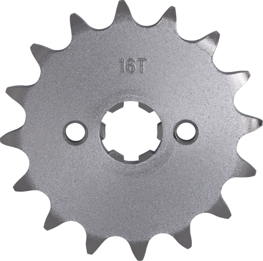 MOOSE OFFROAD Front Sprocket - 16 Tooth for KLX 110/L/R (Part #26-2114-16CRMO)