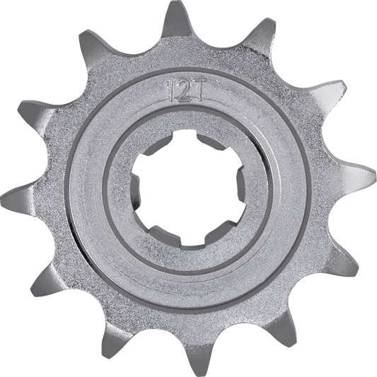 MOOSE OFFROAD Front Sprocket 12 Tooth for KLX 140, L, G - Part #26-2120-12CRMO
