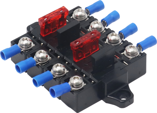 Moose Offroad 4FS-MOD Stackable Fuse Block – 5/10 Amp, Pack of 4