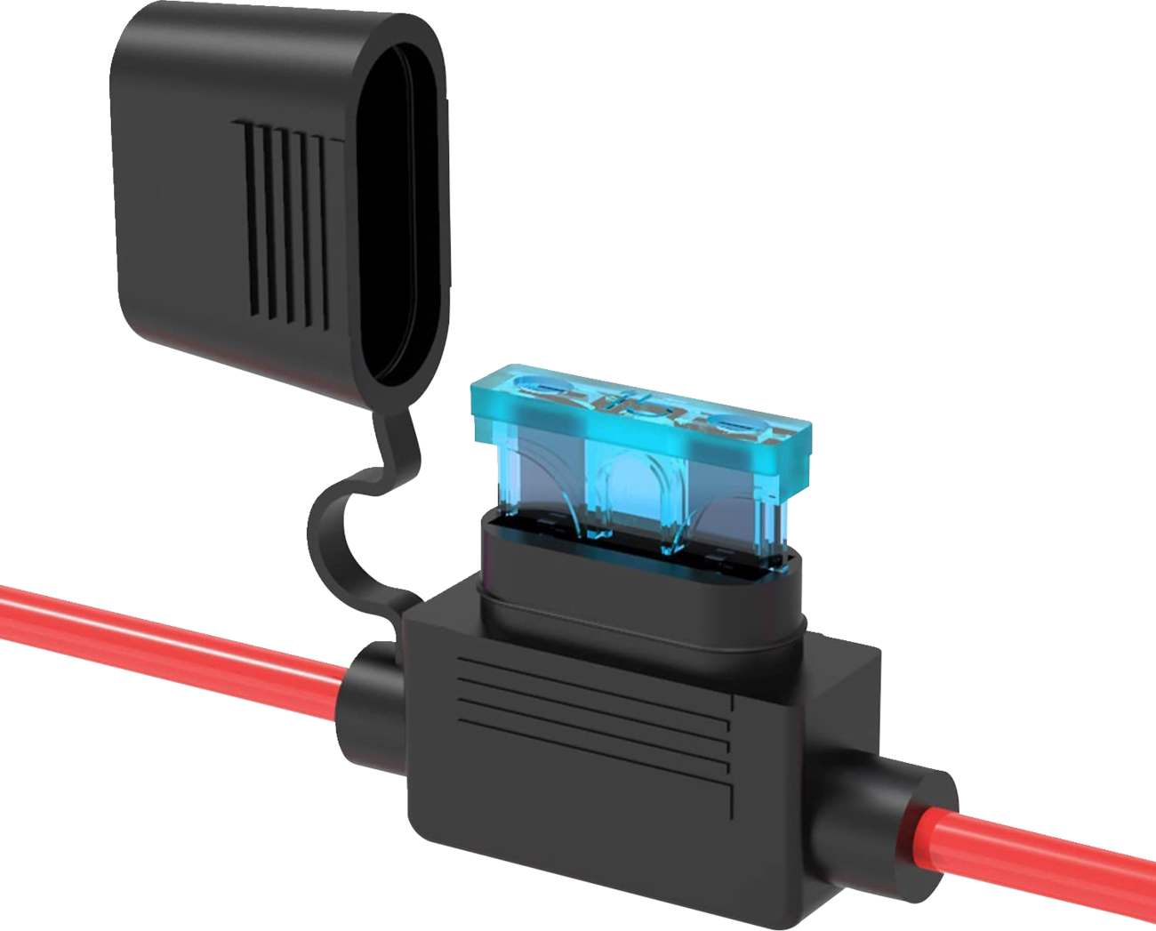 Moose Offroad In-line Fuse Holder 10A 16G-FUS for Electrical Accessories