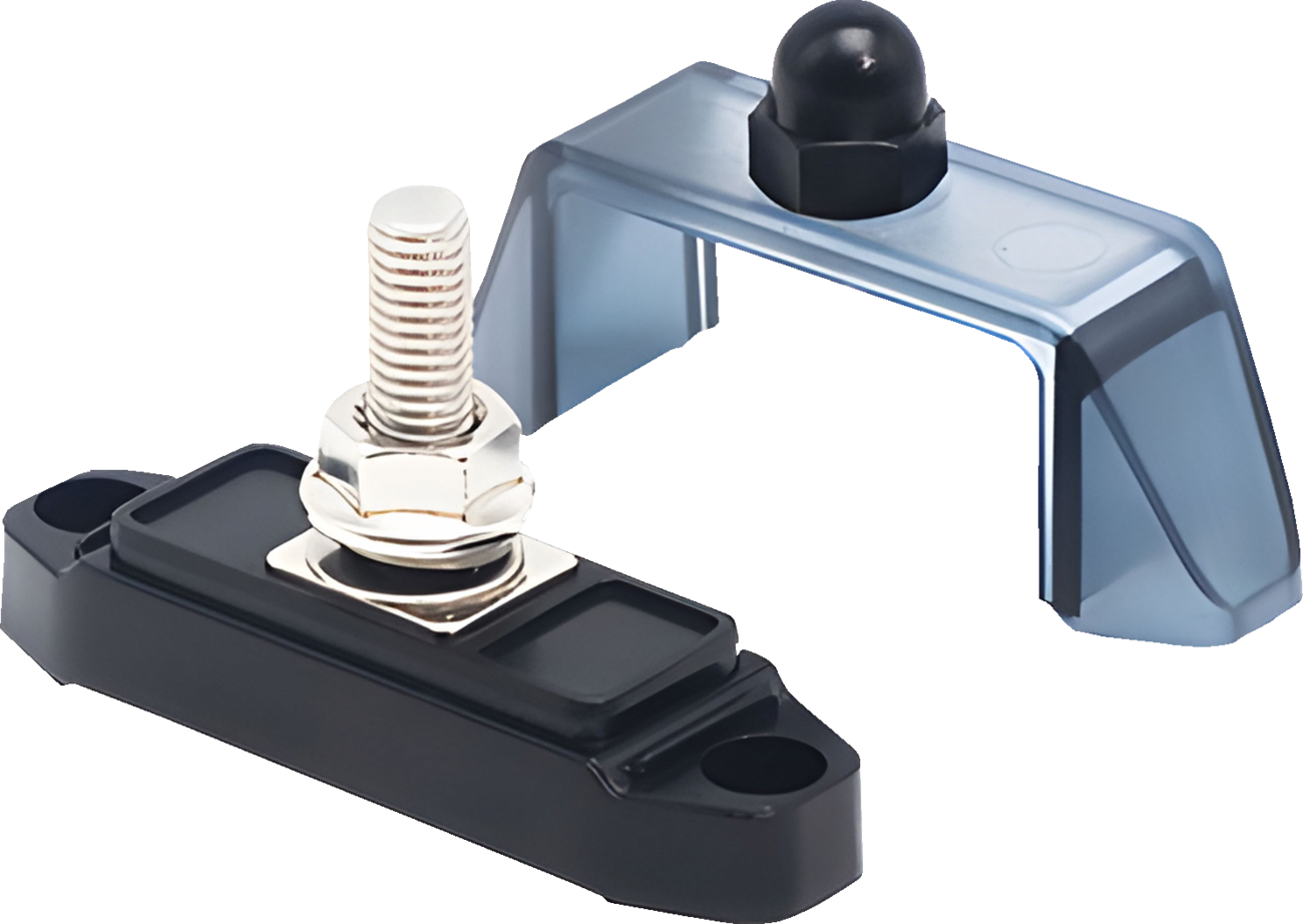 Moose Offroad Ground Post Kit GND-STD – Universal Mountable Grounding Solution with 18-Inch 8 AWG Cable