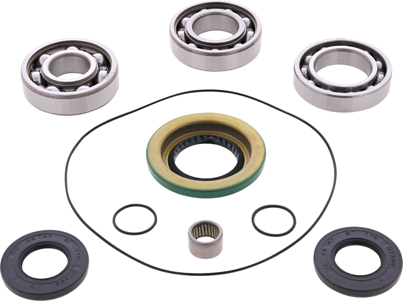 MOOSE OFFROAD Front Differential Bearing and Seal Kit for Can-Am 25-2154
