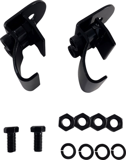 MOOSE OFFROAD Clamps for Polaris Pro-Fit Roll Cages - Pair - Model M60-7001-D
