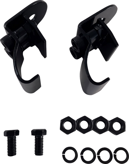 MOOSE OFFROAD Clamps for Polaris Pro-Fit Roll Cages - Pair - Model M60-7001-D