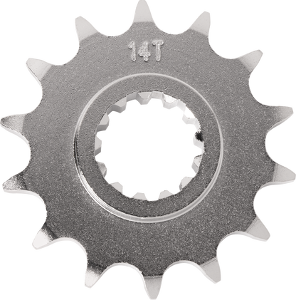 Moose Offroad Front Sprocket 14 Tooth for Kawasaki and Suzuki - Part #26-3148-14CRMO
