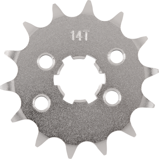 MOOSE OFFROAD Front Sprocket 14 Tooth for Suzuki and Yamaha - Part 26-4144-14CRMO