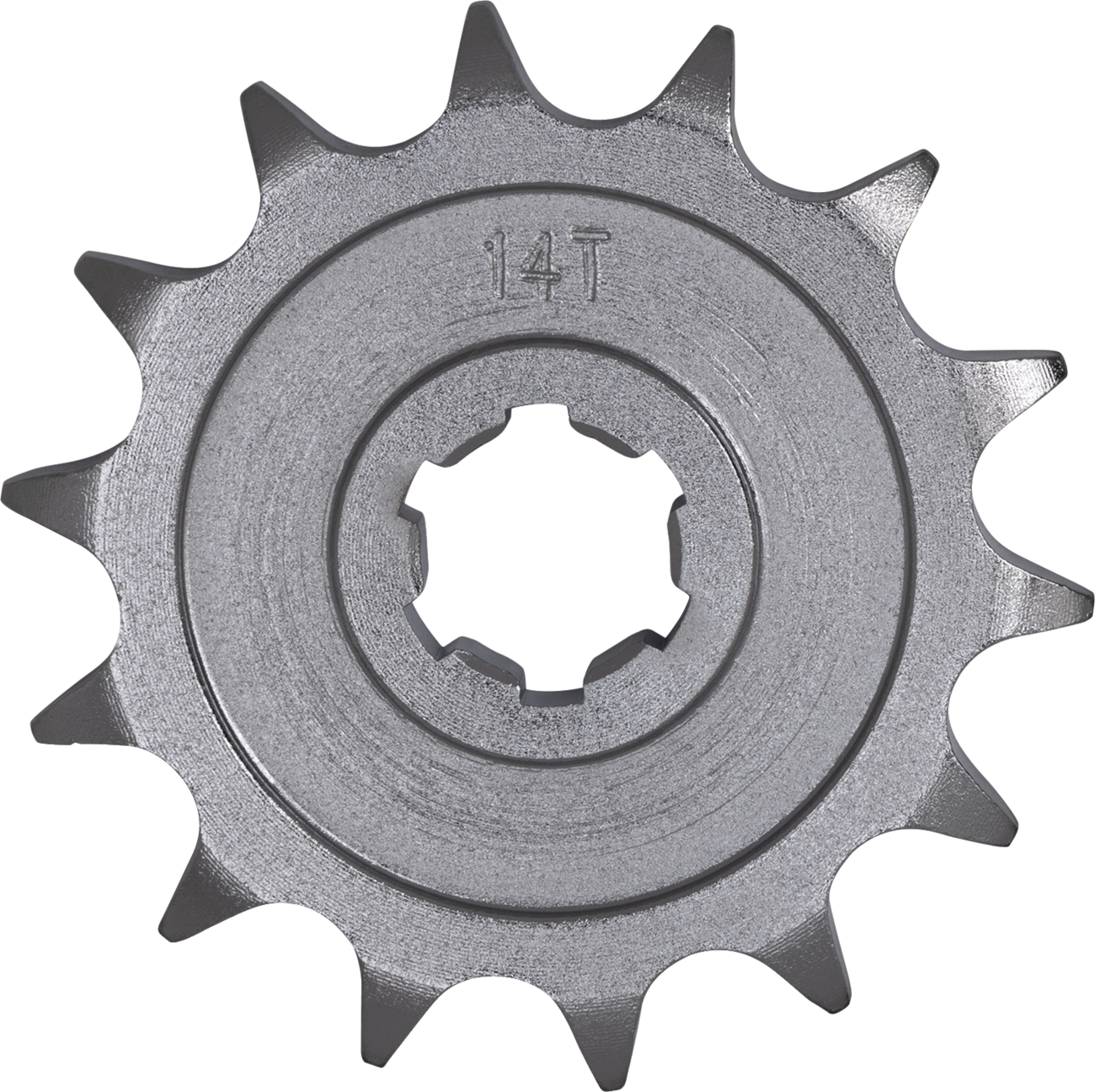 Moose Offroad Front Sprocket - 14 Tooth for Kawasaki KLX 140/L/G (Part #26-2120-14CRMO)