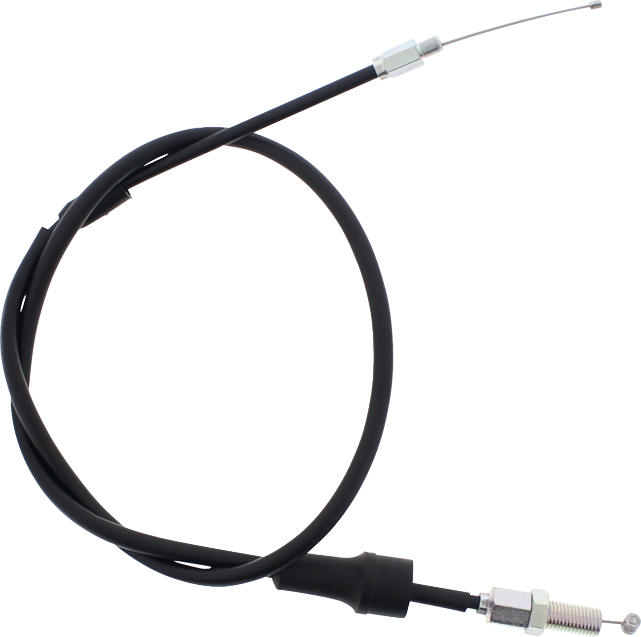 MOOSE Offroad Black Vinyl Throttle Cable 45-1224 for Can-Am – Stock Length with Durable Construction