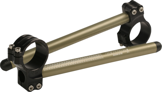 RENTHAL CL104 Replacement Clip-On Handlebar - 48 mm, Black Finish