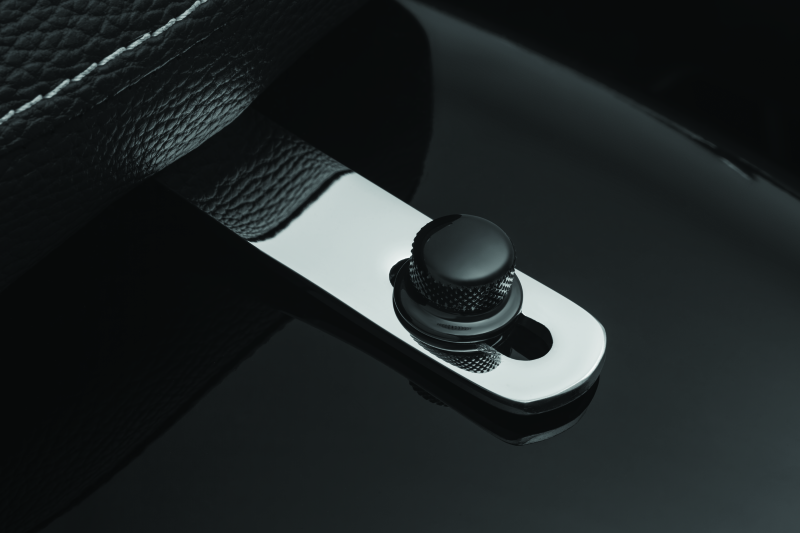 Kuryakyn Indian Quick Release Seat Screw for Scout Models with Passenger Seat - Black