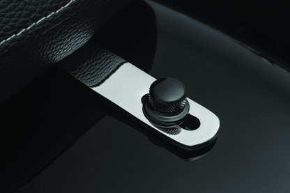 Kuryakyn Indian Quick Release Seat Screw for Scout Models with Passenger Seat - Black