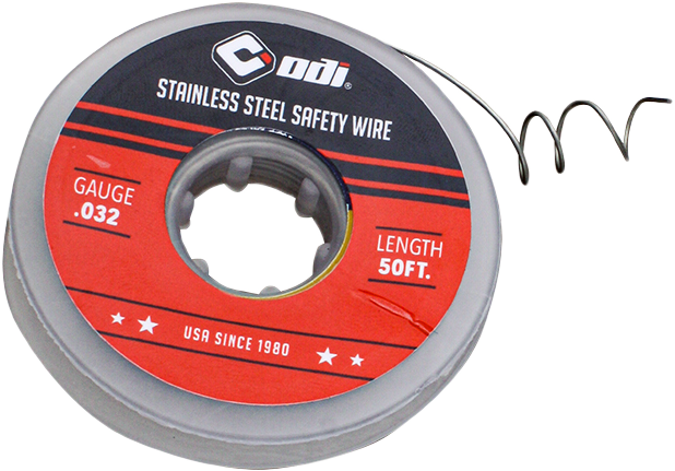ODI H70SSW-50 Stainless Steel Safety Wire, 50 Feet