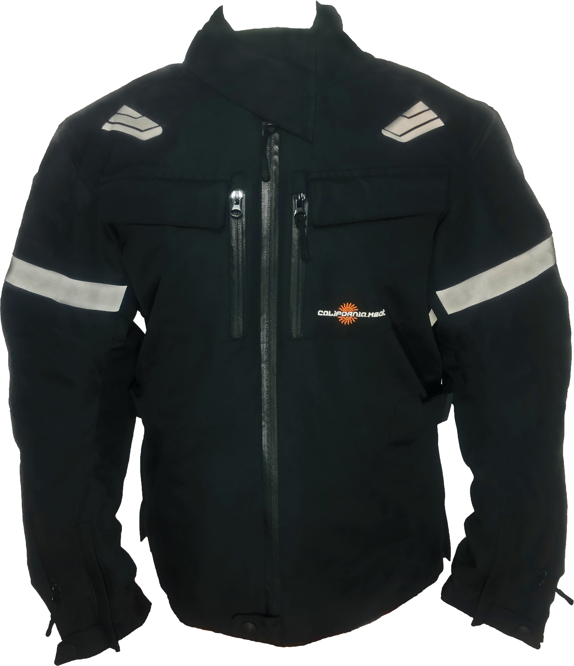 California Heat Streetrider Outer Jacket 2XL – 50 to 52 Inch Chest, Four-Season Heated Motorcycle Jacket with Cordura Shell and Removable Liner