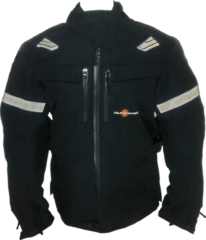 California Heat Streetrider Outer Jacket 2XL – 50 to 52 Inch Chest, Four-Season Heated Motorcycle Jacket with Cordura Shell and Removable Liner