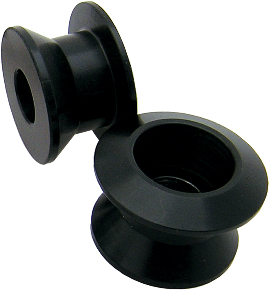 BOLT 2009-SSS.BK Swingarm Spools - Black for Sportbikes