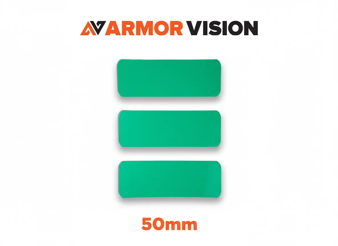 Armor Vision AVSF002 50mm 3-Pack Performance Lens Protectors for Goggles and Helmets