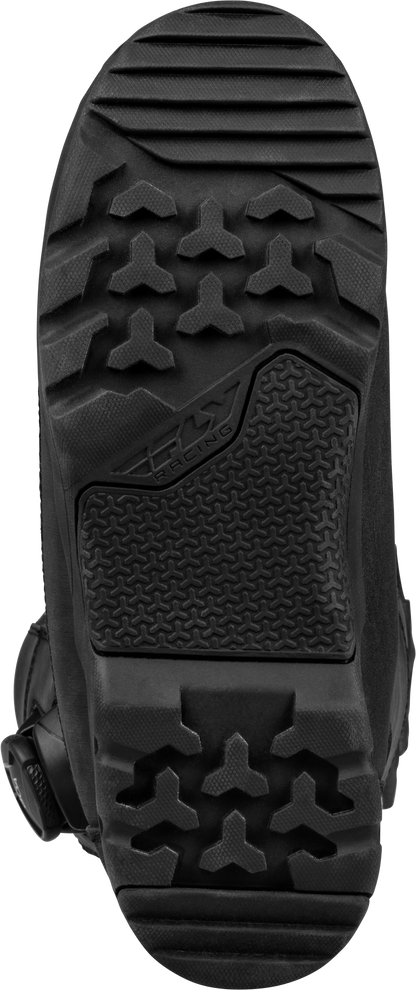 Fly Racing Inversion Boot Black Size 07 – Waterproof Motorcycle Off-Road Footwear with BOA Fit System and Thermal Insulation