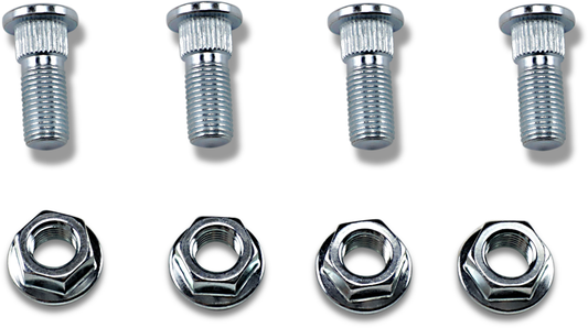MOOSE OFFROAD Front Wheel Stud and Nut Kit for Polaris 1993-2007 – Part Number 85-1090