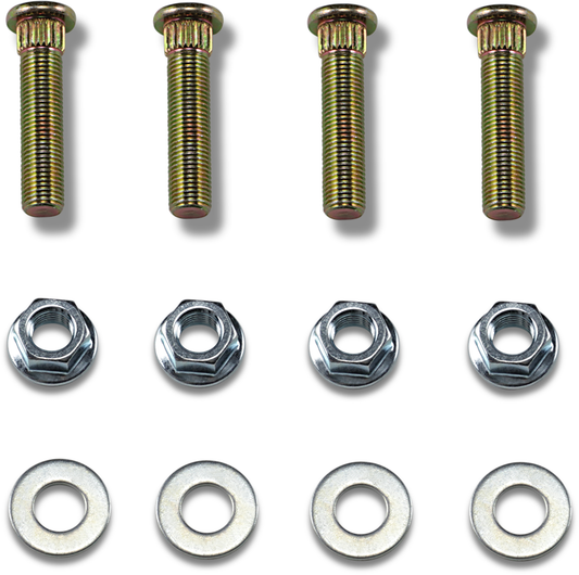 MOOSE OFFROAD Wheel Stud and Nut Kit for Ranger and RZR 85-1106